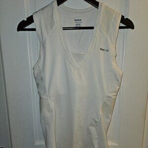 White Reebok Tennis Tank Top (Size S, Never Worn)